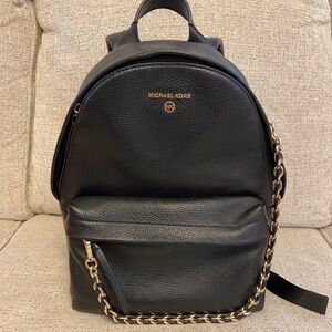 Michael Kors Slater Medium Pebbled Leather Backpack